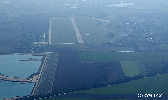 Kiskunlacháza repülőtér légifotója